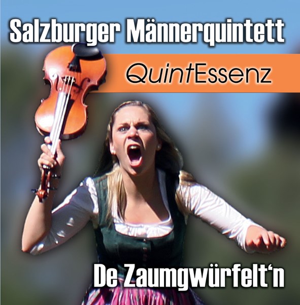 Bild von CD-879, "QuintEssenz", Salzburger Männerquintett - De Zaumgwürfelt'n